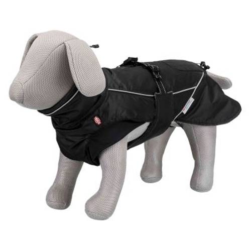Trixie Płaszcz zimowy Brizon, czarny Rozmiar XS, dł. grzbietu: 30 cm - Trixie