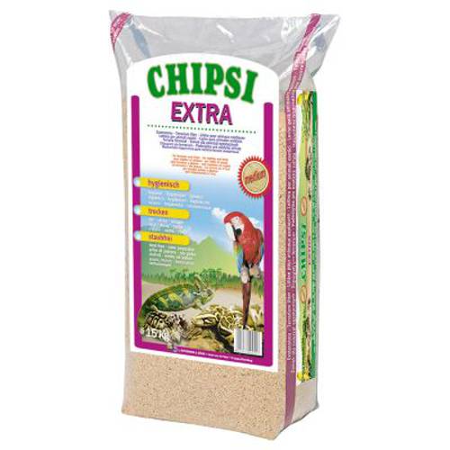 Chipsi Extra podłoże z trocin bukowych 15 kg, XXL-ziarna