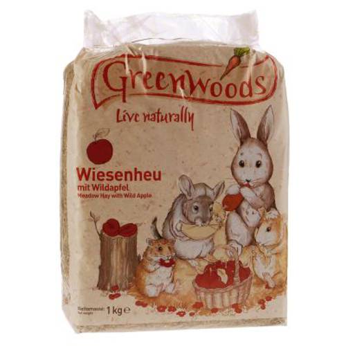 Greenwoods Siano łąkowe, 1 kg Mniszek lekarski, 1 kg - Greenwoods