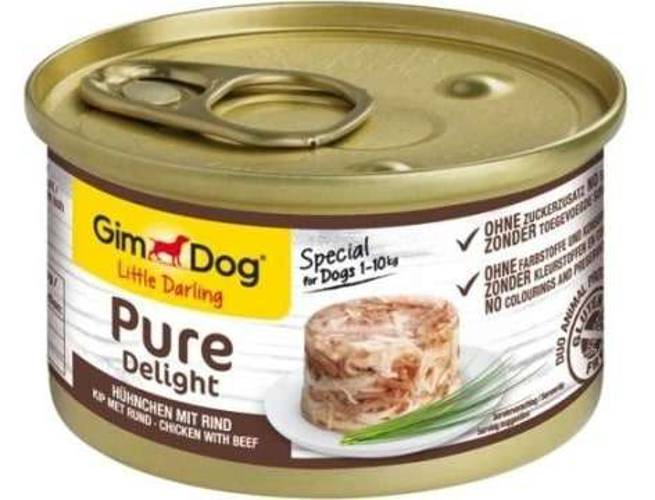 GIMDOG Pure Delight Chicken&Beef 85g