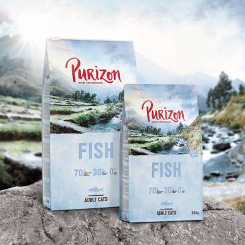 Purizon Adult dla kota, ryba – bez zbóż 2,5 kg - Purizon