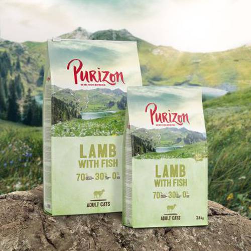 Purizon Adult dla kota, jagnięcina i ryba – bez zbóż 2 x 6,5 kg - Purizon