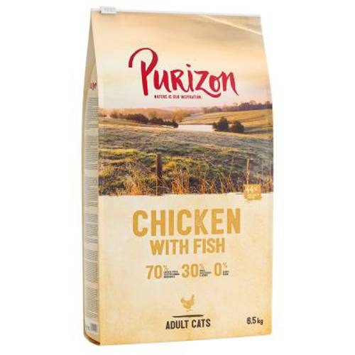 Purizon Adult dla kota, kurczak i ryba – bez zbóż 400 g -