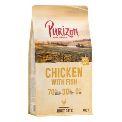 Purizon Adult dla kota, kurczak i ryba – bez zbóż 6,5 kg + 1,5 kg gratis! - Purizon
