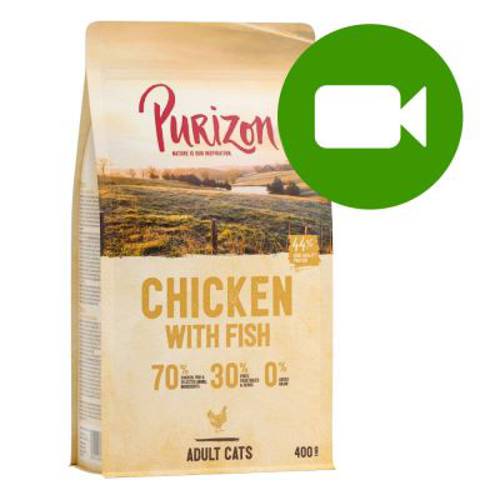 Purizon Adult dla kota, kurczak i ryba – bez zbóż 2 x 6,5 kg - Purizon