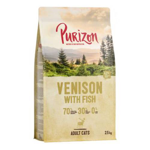 Purizon Adult dla kota, sarnina i ryba – bez zbóż 400 g - Purizon