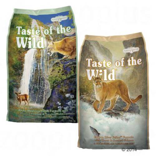 Pakiet próbny Taste of the Wild, 2 x 2 kg 2 smaki - Taste Of The Wild
