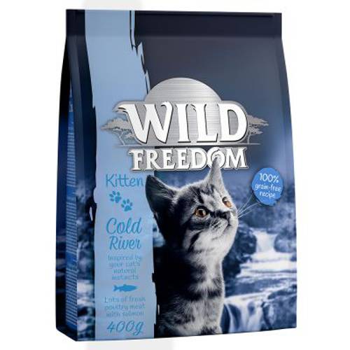Wild Freedom Kitten "Cold River", łosoś 400 g - Wild Freedom