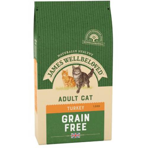 James Wellbeloved Cat Grain Free, indyk (bez zbóż) 4 kg - James Wellbeloved