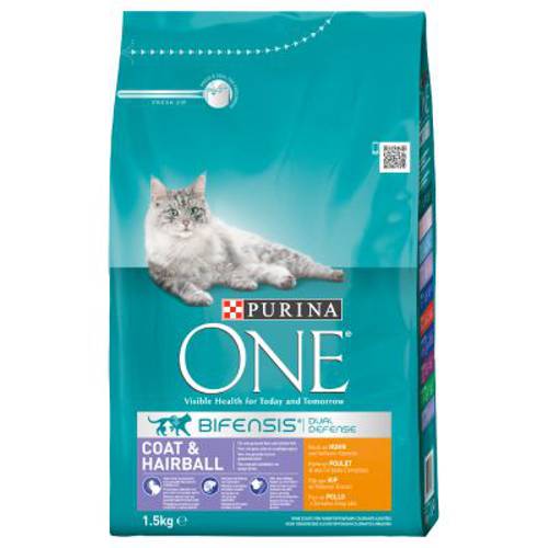 Purina ONE Coat & Hairball 1,5 kg - Purina