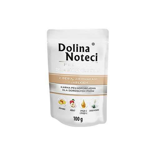 Dolina Noteci Premium Gęś z jabłkiem 100g - Dolina Noteci