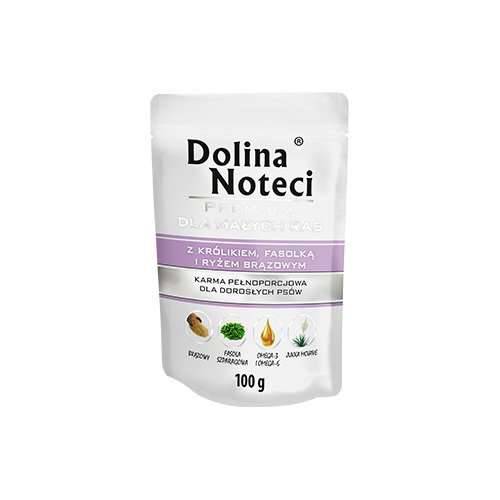Dolina Noteci Premium Królik z brązowym ryżem 100g - Dolina Noteci