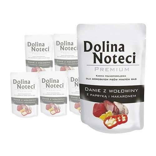 Dolina Noteci Danie Wołowina z Papryką i Makaronem 10x100g - Dolina Noteci
