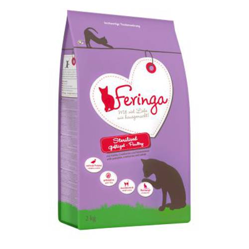 Feringa Sterilised, drób 2 kg - Feringa Kot