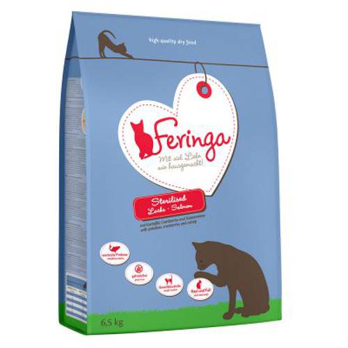 Feringa Sterilised, łosoś 2 kg - Feringa Kot