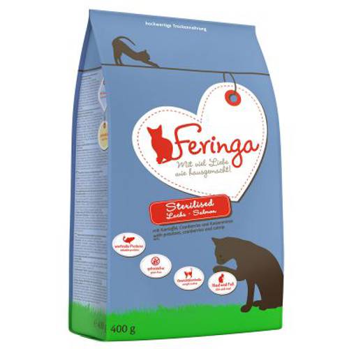 Feringa Sterilised, łosoś 2 kg - Feringa Kot