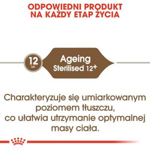 Royal Canin Senior Ageing Sterilised 12+ 2 x 4 kg - Royal Canin