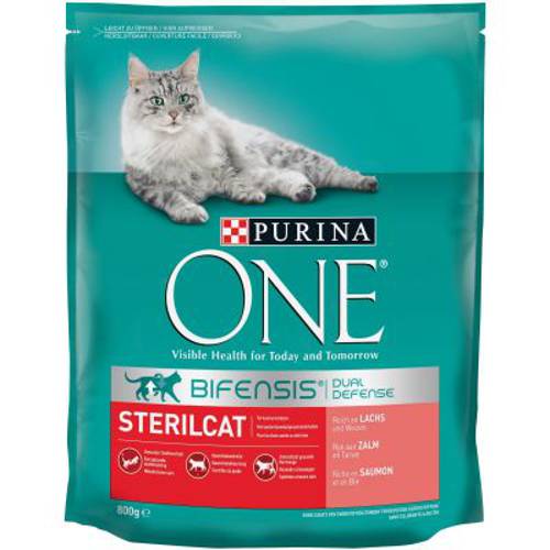 Purina ONE Sterilcat z łososiem 800 g - Purina