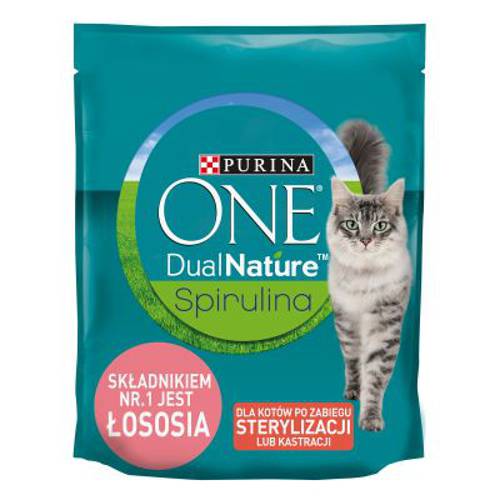 Purina ONE Dual Nature Sterilized, łosoś 2 x 1,4 kg - Purina