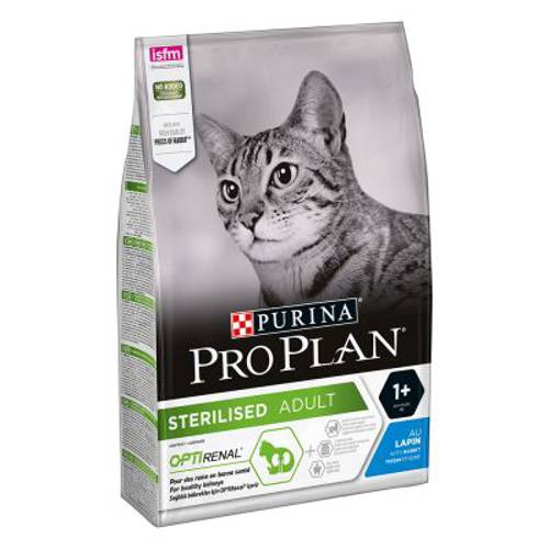 Purina Pro Plan Sterilised Adult, królik 3 kg - Purina Pro Plan