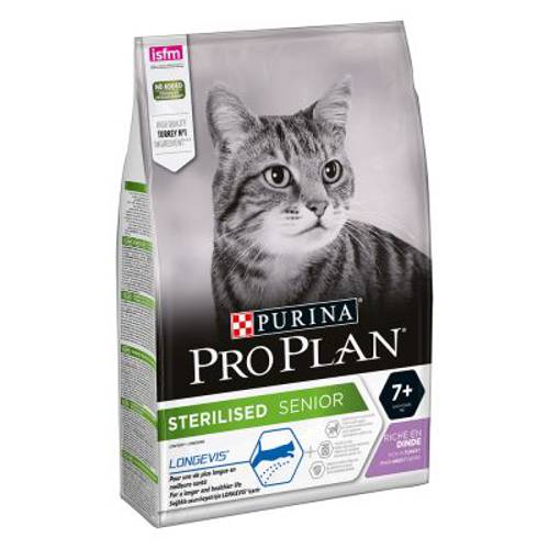 Purina Pro Plan Sterilised  Senior, indyk  2 x 3 kg - Purina Pro Plan