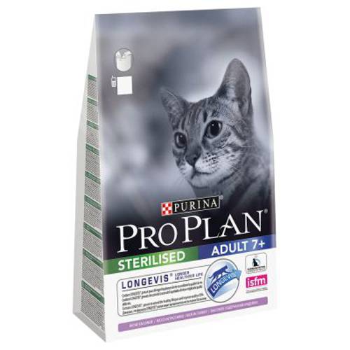 Purina Pro Plan Sterilised  Senior, indyk  2 x 3 kg - Purina Pro Plan