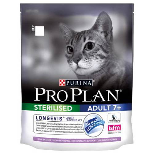 Purina Pro Plan Sterilised  Senior, indyk  2 x 3 kg - Purina Pro Plan