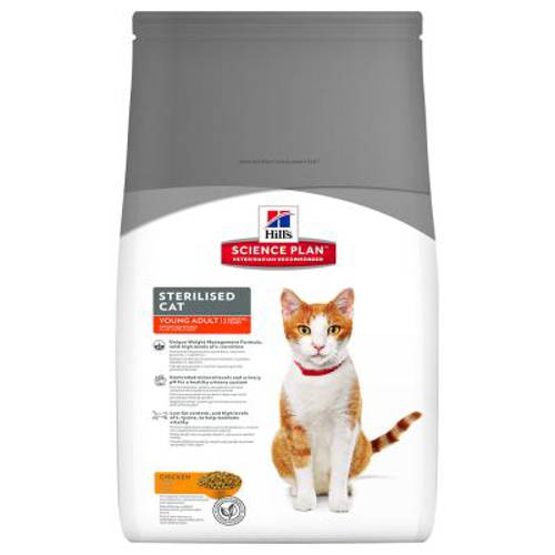 Hill's Science Plan Young Adult Sterilised, kurczak 15 kg - Hills