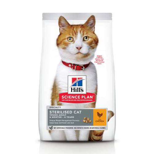 Hill's Science Plan Young Adult Sterilised, kurczak 15 kg - Hills