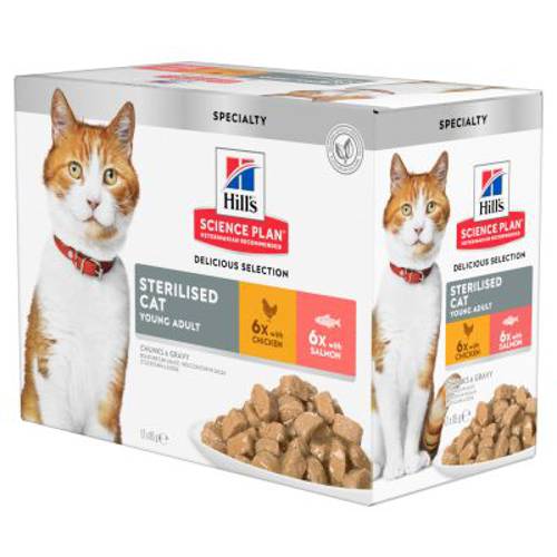 Hill's Science Plan Young Adult Sterilised, kurczak 15 kg - Hills