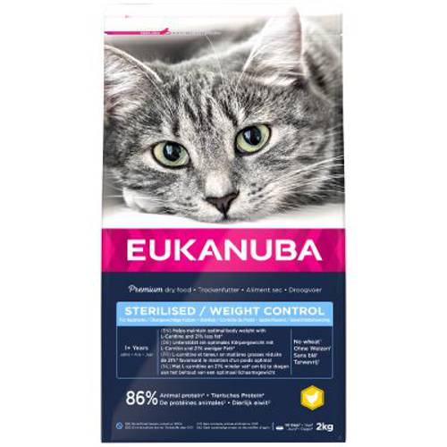 Eukanuba Sterilised / Weight Control Adult 3 x 2 kg - 