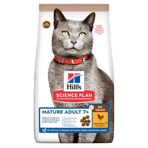 Hill's Science Plan Mature Adult 7+ No Grain, kurczak 2 x 1,5 kg - Hills