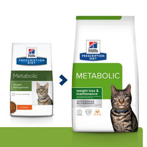 Hill's Prescription Diet Metabolic z kurczakiem - redukcja wagi 2 x 8 kg - Hills