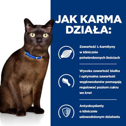 Hill's Prescription Diet m/d Diabetes Care z kurczakiem 1,5 kg - Hills