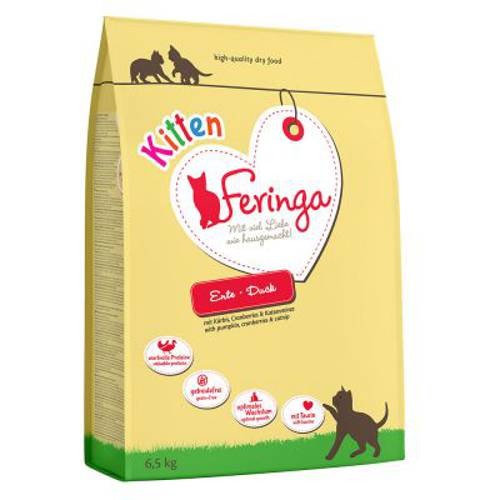 Feringa Kitten dla kociąt, kaczka 13 kg (2 x 6,5 kg) - Feringa Kot