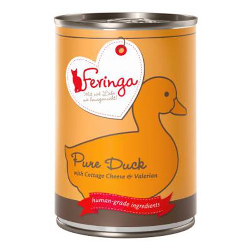 Feringa Pure Meat Menu, 6 x 410 g Cielęcina z brokułami i mniszkiem - Feringa