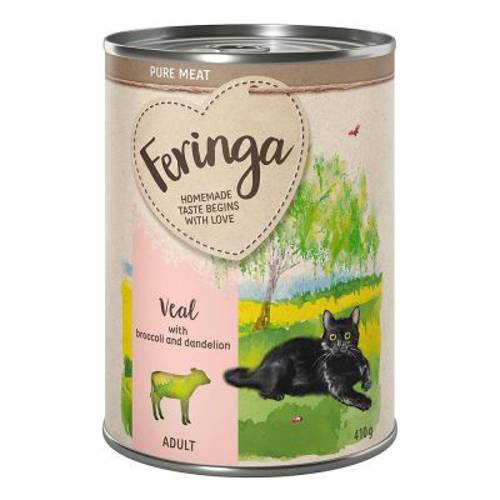 Korzystny pakiet Feringa Pure Meat Menu, 12 x 410 g Kaczka z twarogiem i walerianą - Feringa