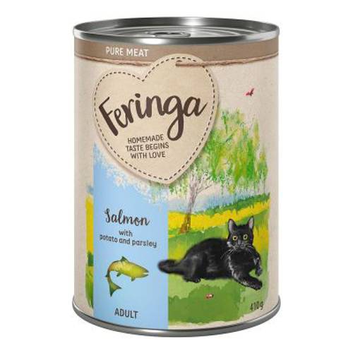 Korzystny pakiet Feringa Pure Meat Menu, 12 x 410 g Kaczka z twarogiem i walerianą - Feringa