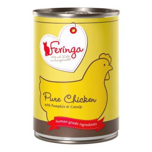 Korzystny pakiet Feringa Pure Meat Menu, 12 x 410 g Kaczka z twarogiem i walerianą - Feringa