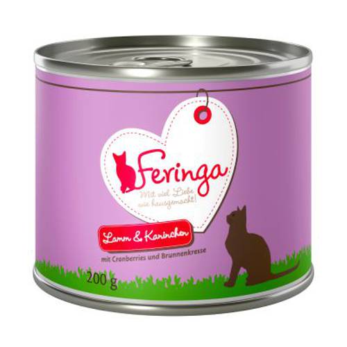 Feringa Menu 2 smaki, 6 x 200 g Drób z marchwią i mniszkiem - 