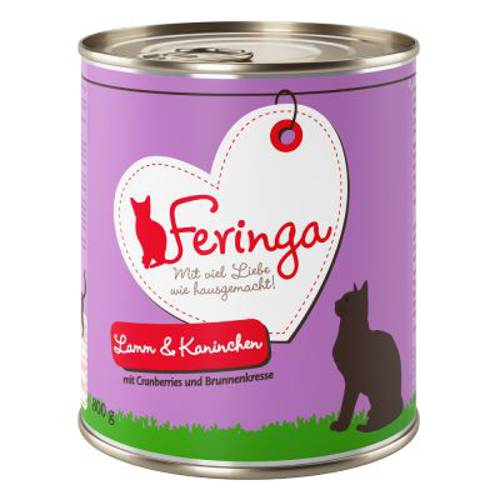Feringa Menu 2 smaki, 6 x 800 g Pstrąg i kurczak z ziemniakami i pietruszką - Feringa