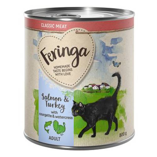 Korzystny pakiet Feringa Menu 2 smaki, 12 x 800 g Pstrąg i kurczak z ziemniakami i pietruszką - Feringa