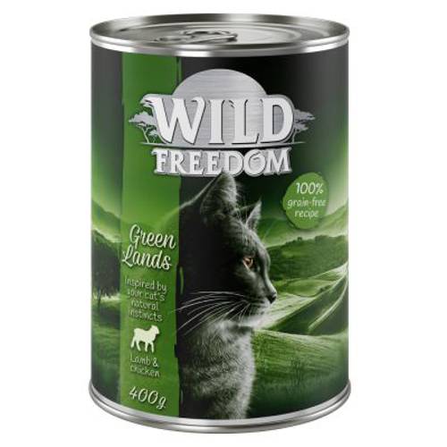 Wild Freedom Adult, 6 x 400 g Farmlands – Kurczak i wołowina - Wild Freedom Nass