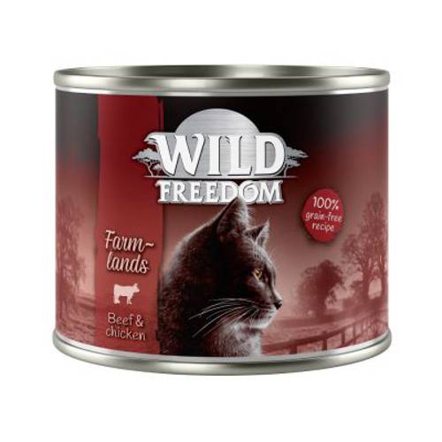 Wild Freedom Adult, 6 x 200 g Deep Forest – Dziczyzna i kurczak - Wild Freedom Nass
