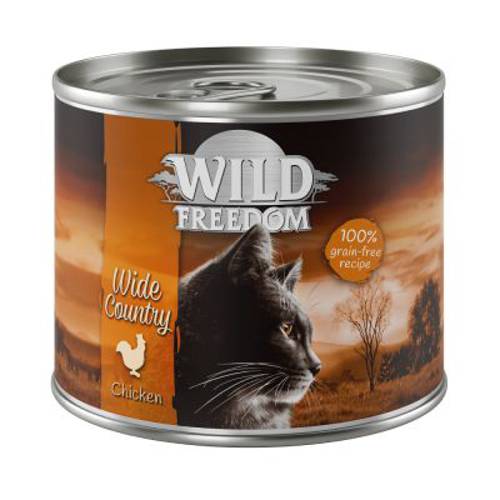 Wild Freedom Adult, 6 x 200 g Wild Hills – Kaczka i kurczak