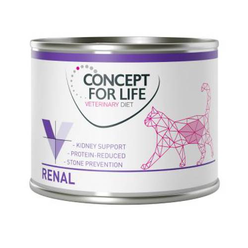 Concept for Life Veterinary Diet Renal 6 x 200 g - Concept For Life
