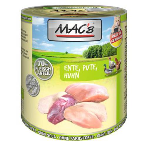 MAC´s Cat karma  dla kota, 6 x 800 g Wołowina - Mac S
