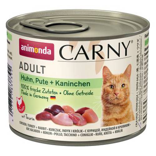 Animonda Carny Adult, 6 x 200 g Indyk z jagnięciną - Animonda Rafine
