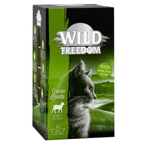 Korzystny pakiet Wild Freedom Adult, tacki, 24 x 85 g Wide Country – Czysty kurczak - Wild Freedom Nass