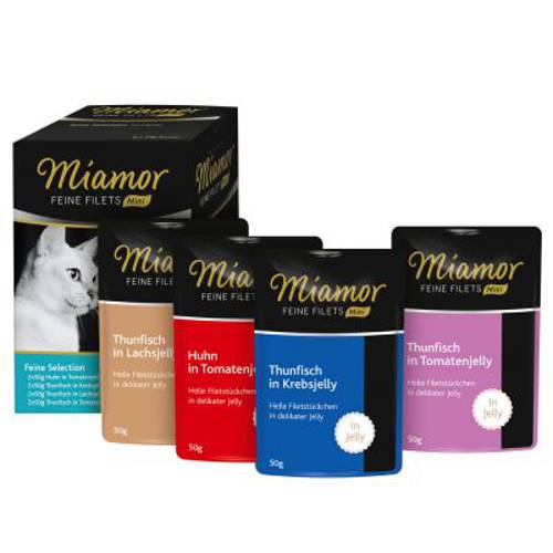 Miamor Feine Filets w saszetkach MINI, 8 x 50 g Wyszukana selekcja -